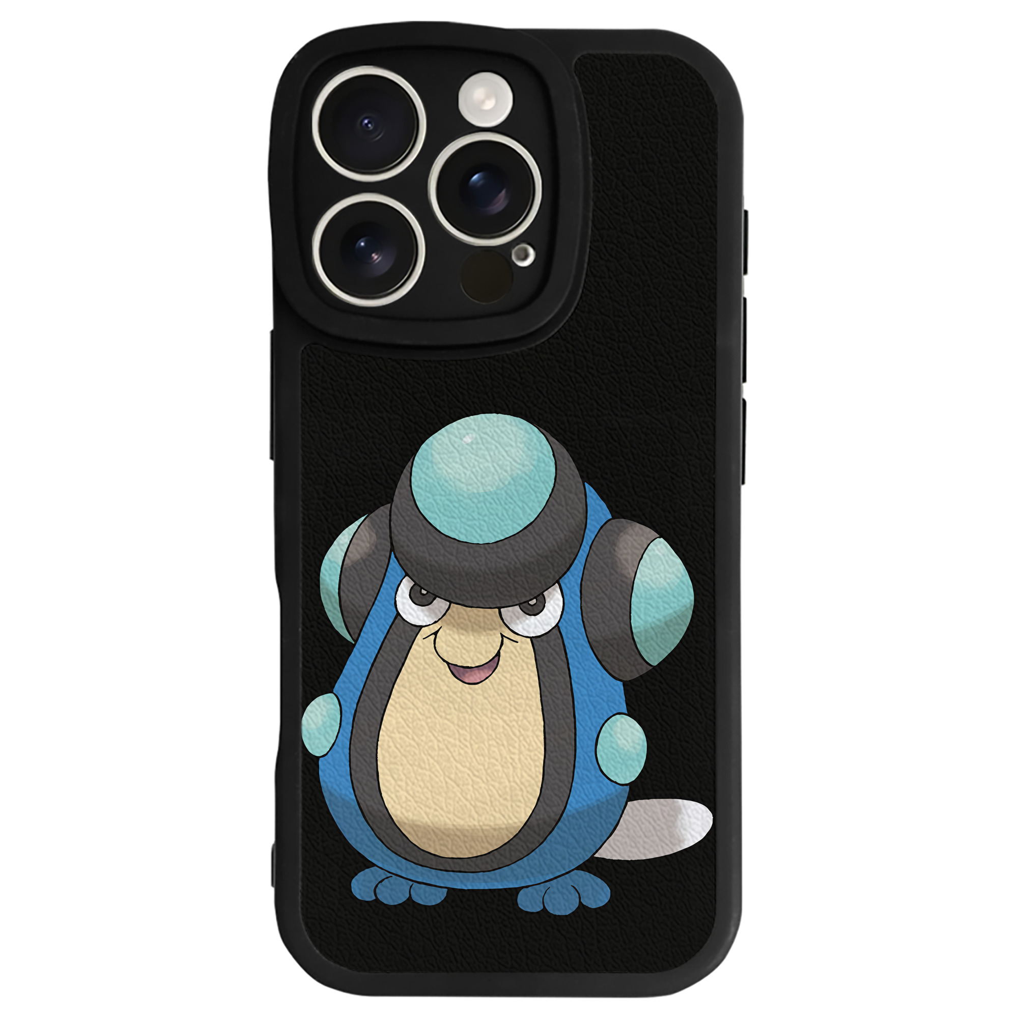 （画像用） ポケットモンスター Pokémon 【iPhone 16シリーズ対応】シリコンスマホケース（レザー調） 材質：シリコン